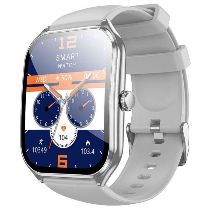 Смарт-годинник HOCO Y28 AMOLED 49mm. 200 mAh. IP67 Smart sports watch (call version) Silver