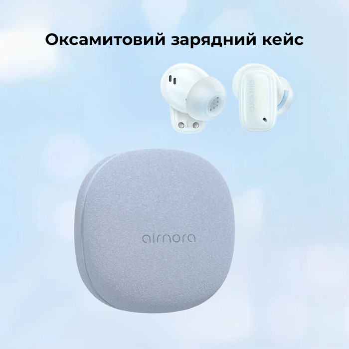 Бездротові навушники TWS Baseus AirNora 2, ANC, Galaxy Blue