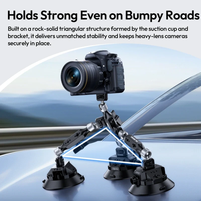 Присоска для камери Ulanzi TB15 Suction Cup Mount