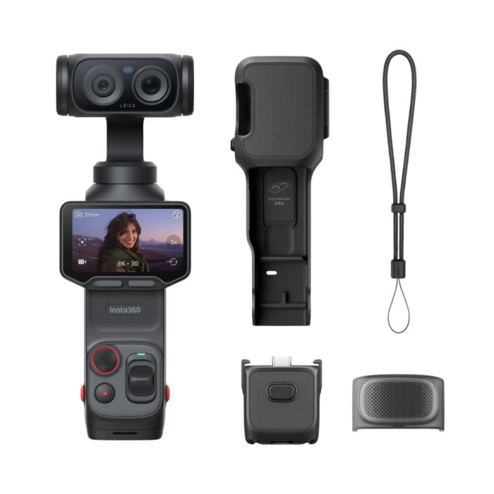 Екшн-камера Insta360 Luna Ultra Standard Bundle (Cosmic Black)