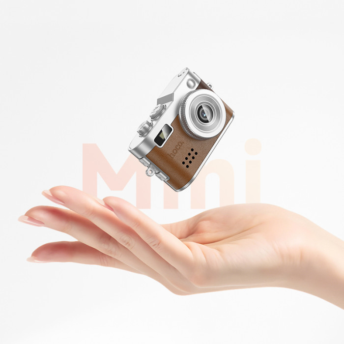 Міні цифрова фотокамера HOCO DV210 Mini digital camera Brown