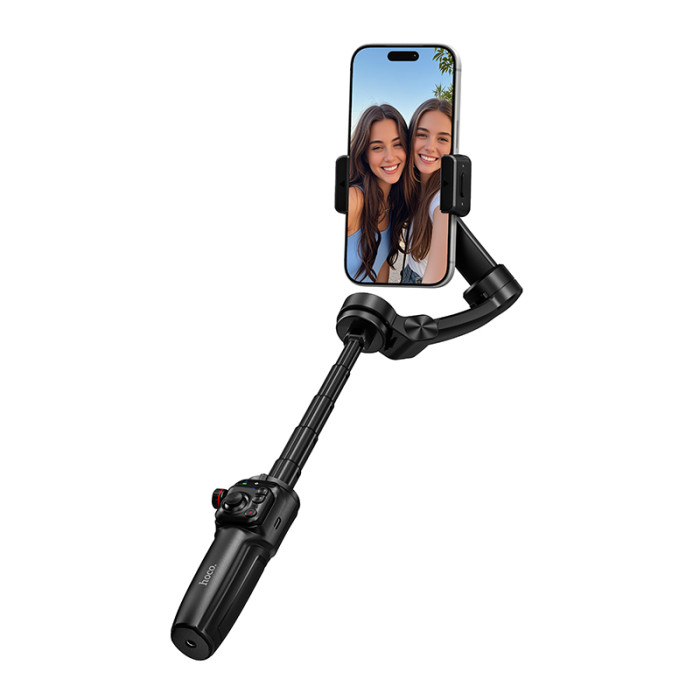 Триосьовий стабілізатор HOCO K91 Three-axis intelligent gimbal Black