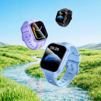 Дитячий смарт-годинник HOCO Y108 4G children phone-watch Black