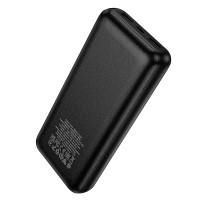 Зовнішній акумулятор HOCO J153A Stability power bank(20000mAh) Black