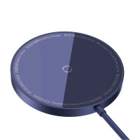 Бездротовий зарядний пристрій Baseus Simple Mini3 Magnetic Wireless Charger 15W Dusty Purple