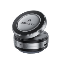 Автотримач для телефона з БЗП ACEFAST E29 electric Suction cup magnetic wireless charging holder Metal Gray