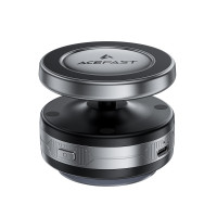 Автотримач для телефона з БЗП ACEFAST E29 electric Suction cup magnetic wireless charging holder Metal Gray