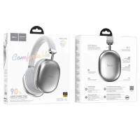 Бездротові накладні навушники HOCO W35 Max Joy BT headphones Silver