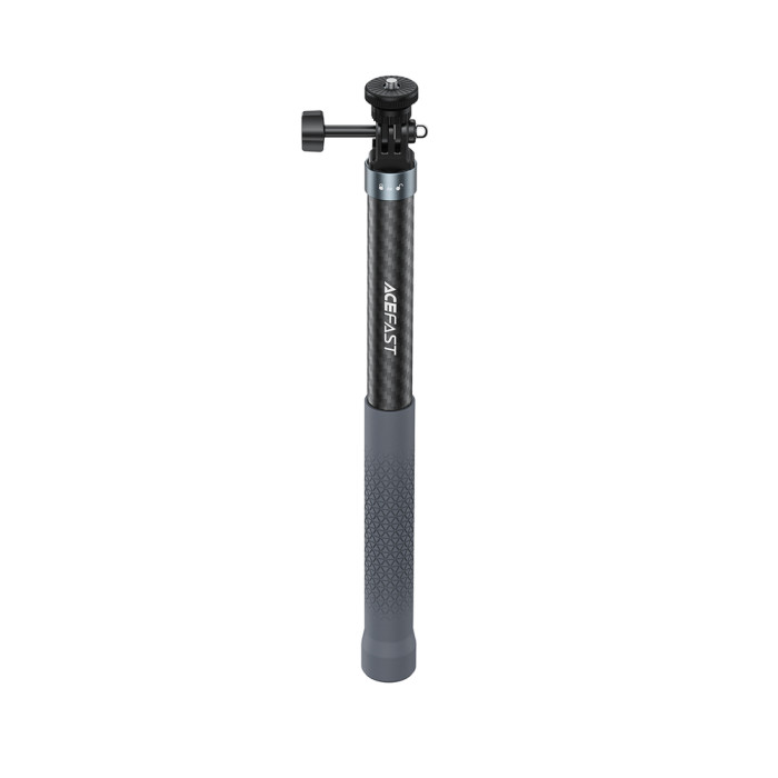 Монопод ACEFAST E38 1.2m carbon fiber telescopic selfie stick Gray-Black