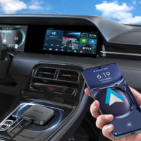 Адаптер ACEFAST QC2 AI Box CarPlay wireless adapter for car Metal Gray