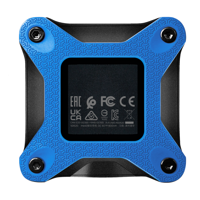Портативний SSD ADATA SD620 1TB USB 3.2  520/460Mb/s Blue