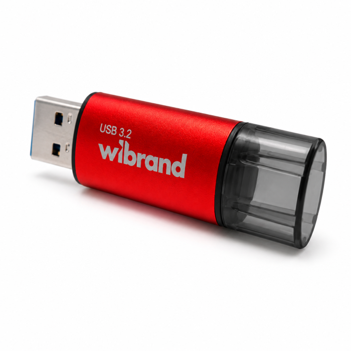 Флеш-накопичувач Wibrand USB 3.2 Gen1 Ladybug 128GB Red
