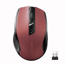 Миша бездротова UGREEN MU006 Ergonomic Wireless Mouse Red