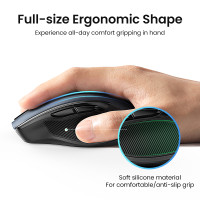 Миша бездротова UGREEN MU006 Ergonomic Wireless Mouse Red