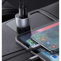 Автомобільний зарядний пристрій UGREEN CD213 2-Port Fast Car Charger gray