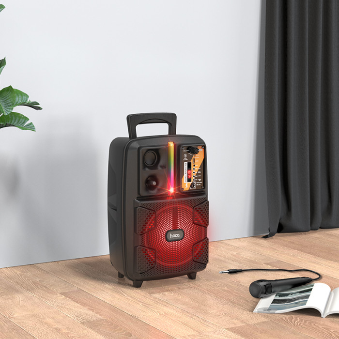 Портативна колонка HOCO BS37 Dancer, 10W, Black