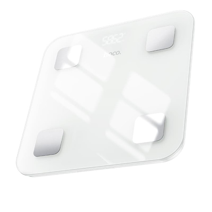 Ваги підлогові HOCO HI21 Smart body fat scale White