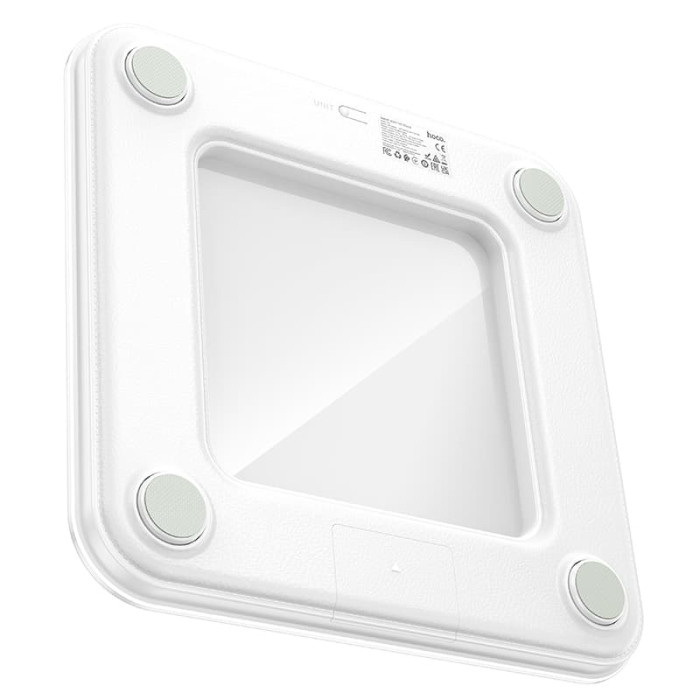 Ваги підлогові HOCO HI21 Smart body fat scale White