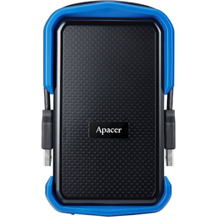Зовнішній жорсткий диск PHD External 2.5'' Apacer USB 3.1 AC631 2TB Black/Blue (color box)