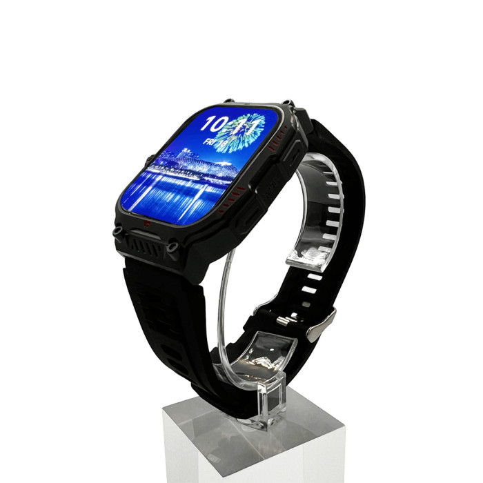 Смарт-годинник W&O X7 Plus 44mm. 300 mAh. IP67 Black