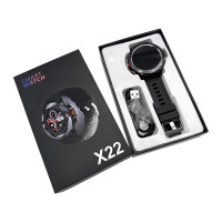 Смарт-годинник IWO X22 1.46". 330 mAh, IP68 Black