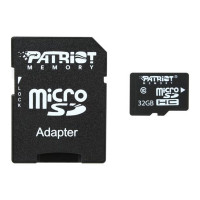 Карта пам'яті microSDHC (UHS-1) Patriot LX Series 32Gb class 10 (adapter SD)