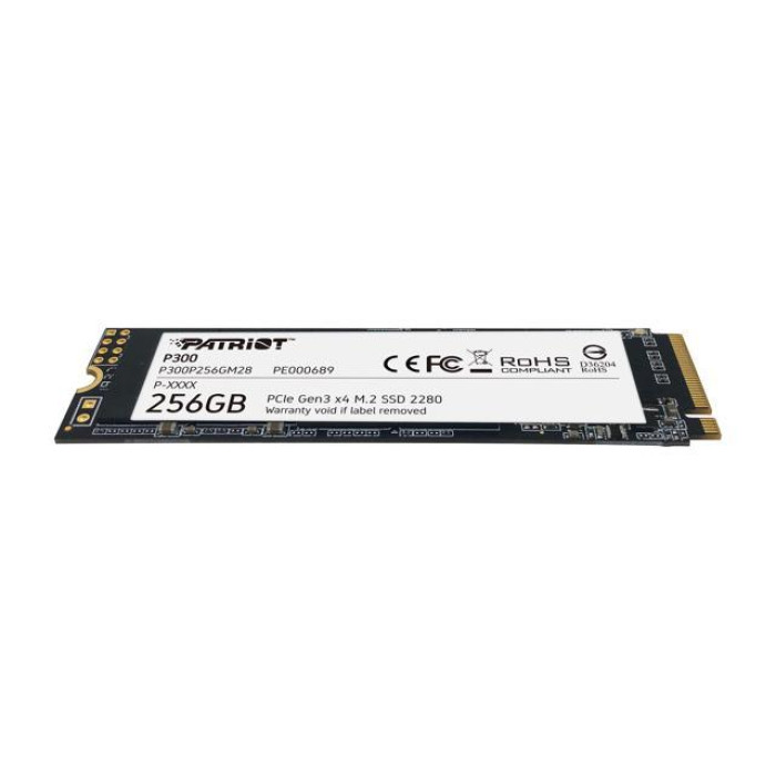 Накопичувач SSD M.2 Patriot P300 256GB NVMe 2280 PCIe 3.0 3D TLC