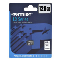 Карта пам'яті microSDXC (UHS-1) Patriot LX Series 128Gb class 10