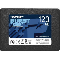 Накопичувач SSD Patriot Burst Elite 120GB 2.5" 7mm SATAIII TLC 3D