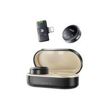 Бездротова мікрофонна система REMAX K16 dual-mic (Lightning) Black