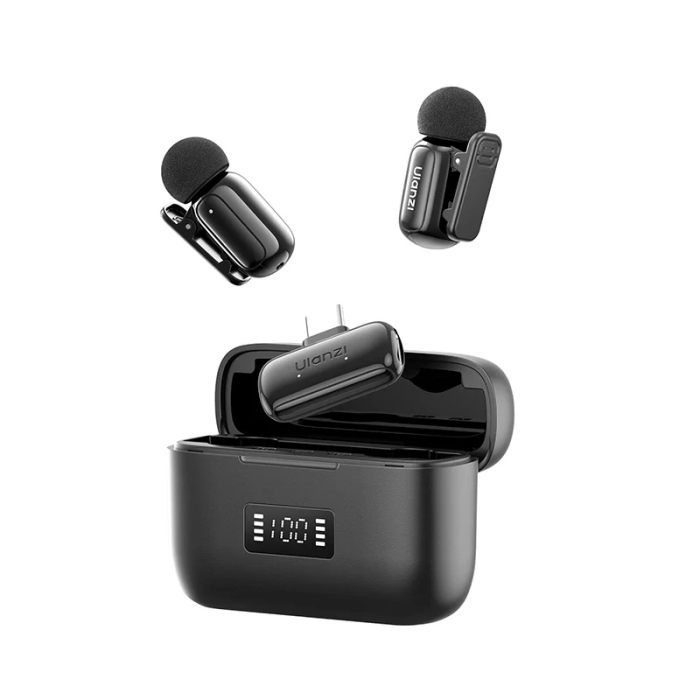 Бездротова мікрофонна система Ulanzi A200 Mini Mic, dual-mic, (Type-C) Black