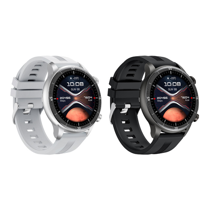 Смарт-годинник HOCO Y31 37mm, 250 mAh, Smart sports watch(call version) Silver