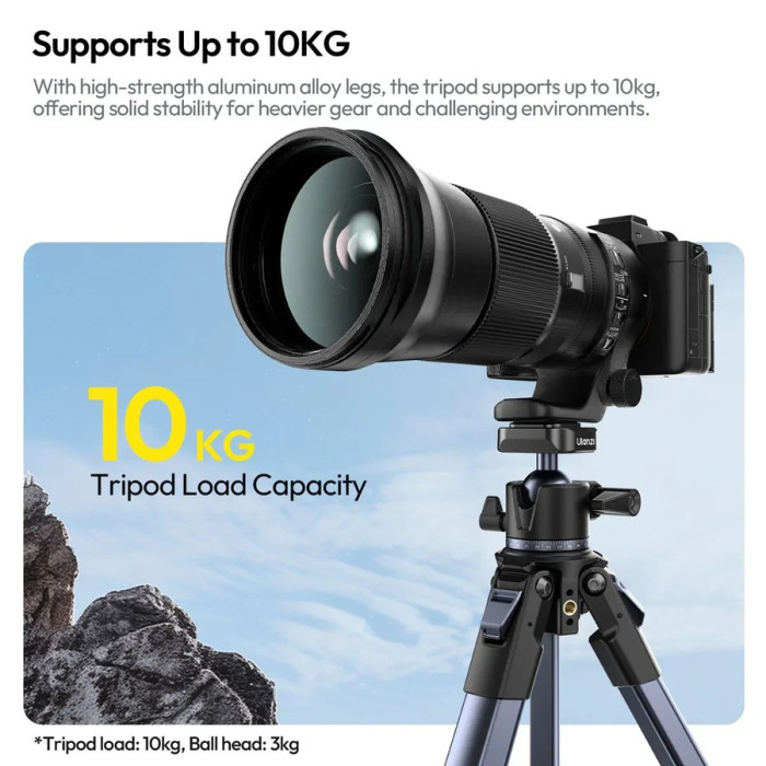 Штатив Ulanzi OMBRA II YING Tripod (38-156cm) Black