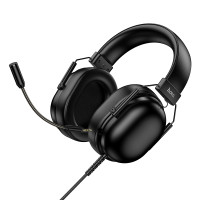 Навушники ігрові HOCO W113 Dynamic USB7.1 channel gaming headphones Black
