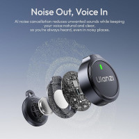 Бездротова мікрофонна система Ulanzi A21 Wireless Microphone, dual-mic, (Lightning) Black