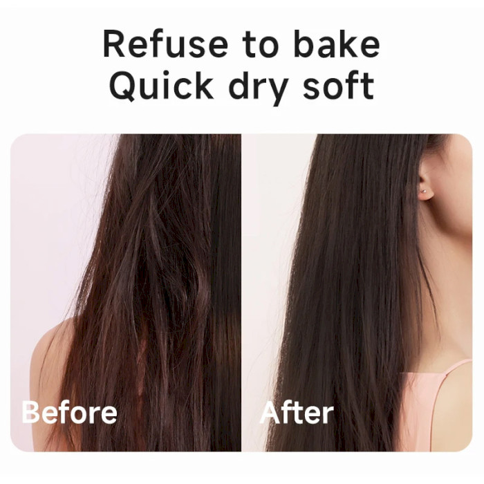 Фен Xiaomi Doco negative ion hair dryer soft and fast dry hair care Small Milk (Китайська вилка)