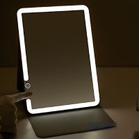 Дзеркало для макіяжу Xiaomi DOCO 11 " Daylight Portable Flat Mirror Pro Pink