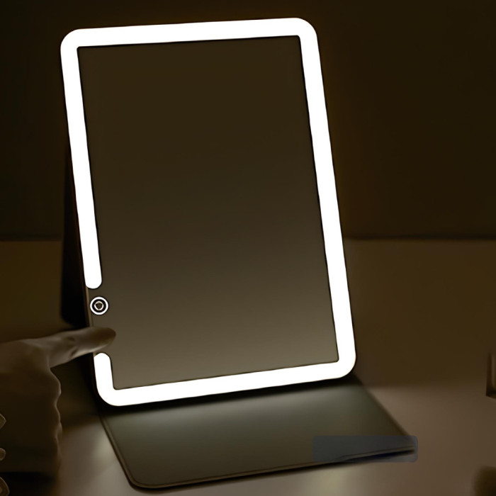 Дзеркало для макіяжу Xiaomi DOCO 11 " Daylight Portable Flat Mirror Pro White
