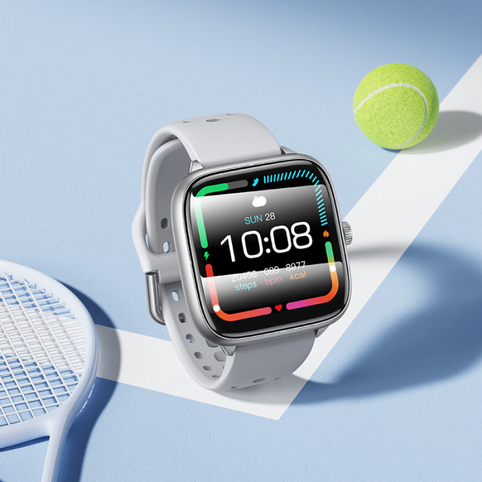 Смарт-годинник HOCO Y36 43mm. 200 mAh. IP67 Smart watch(call version) Silver