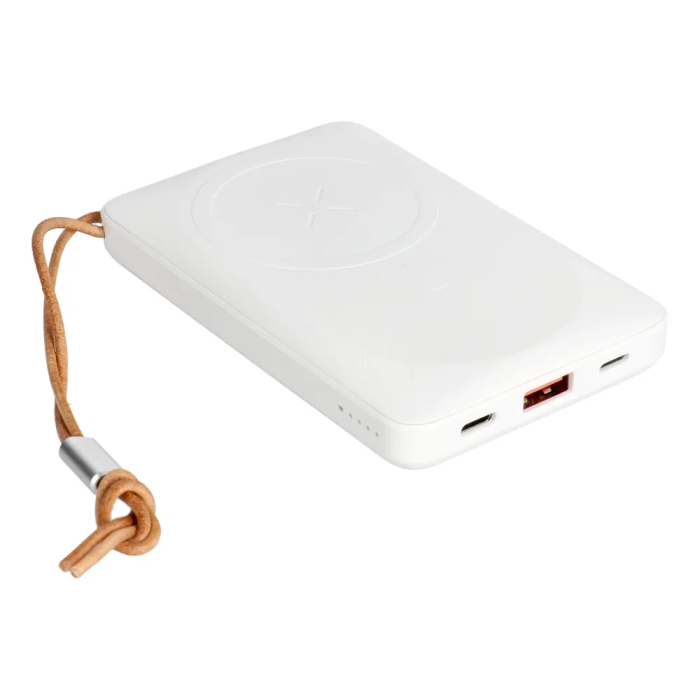 Зовнішній акумулятор VEGER MagOn Wireless Power Bank 10000mAh White