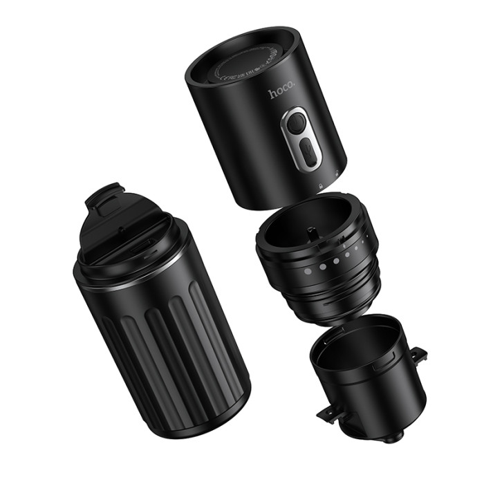 Портативна кавомашина HOCO HX80 15 W 1300 mAh Portable all-in-one coffee machine Black