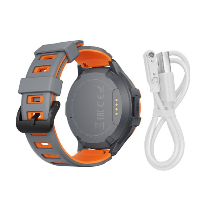 Дитячий смарт-годинник HOCO Y107 4G 32mm. 700 mAh. IP54. children phone watch orange