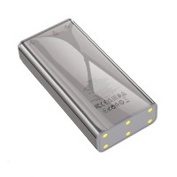 Зовнішній акумулятор HOCO J103A Discovery edition 22.5W fully compatible power bank(20000mAh) Gray