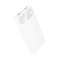Зовнішній акумулятор HOCO J154 Victorious 22.5W+PD20W fully compatible power bank(10000mAh) White