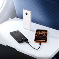 Зовнішній акумулятор HOCO J172 Precision 22.5W+PD20W fully compatible power bank(10000mAh) Black