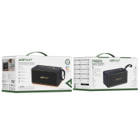 Портативна колонка ACEFAST K3 Max, 40W, IPX6, Black