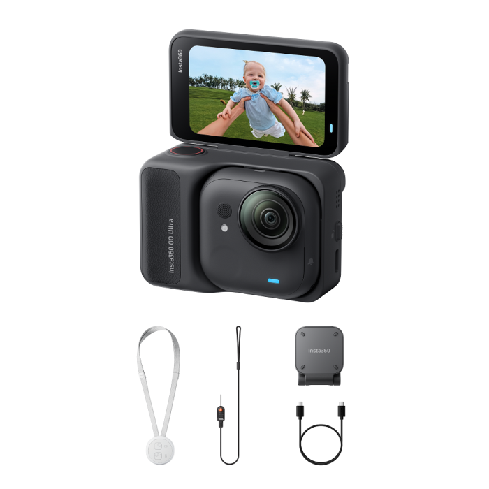 Екшн-камера Insta360 GO Ultra Standard Edition (Midnight Black)