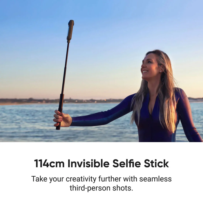 Селфі палиця Insta360 Invisible Selfie Stick 114 cm (Black)