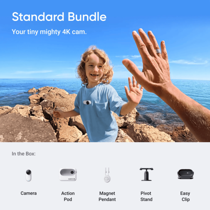 Екшн-камера Insta360 GO 3S Standard Edition Arctic White 128GB