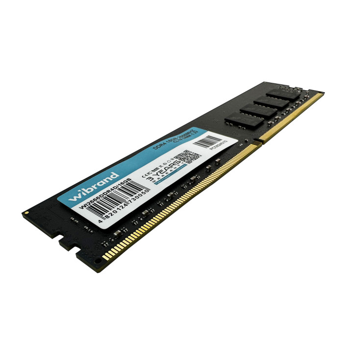 Оперативна пам'ять DDR4 Wibrand 16GB 2666MHz CL19 DIMM